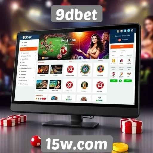 Navegação e usabilidade do site 9dbet