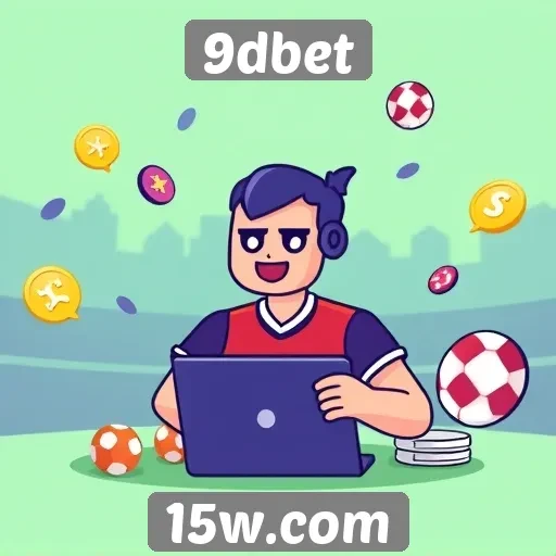 Experiência do usuário no site 9dbet